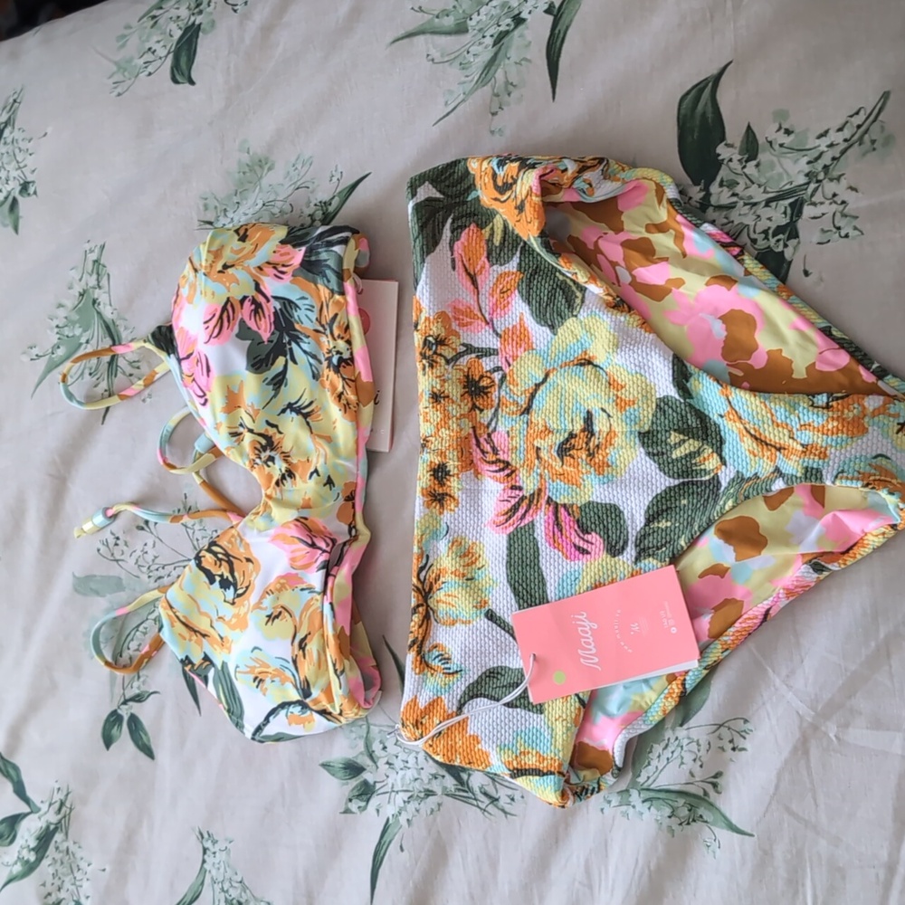 Maaji Multicolor Reversible Floral Bikini